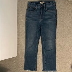 Madewell Dark Wash Ankle Jeans